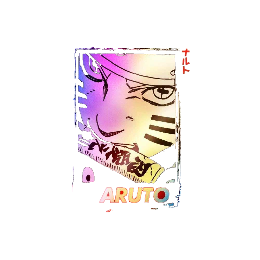 Naruto Holographic Stickers